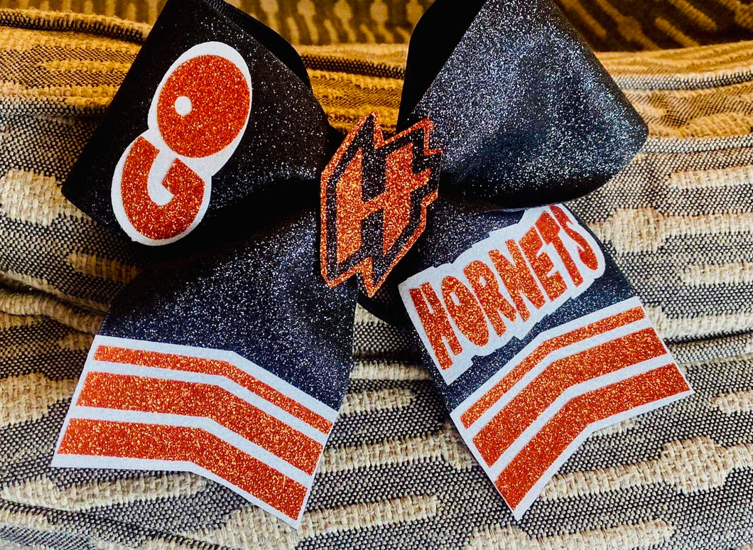 PREORDER: Harrisburg Hornet Bow-hair tie